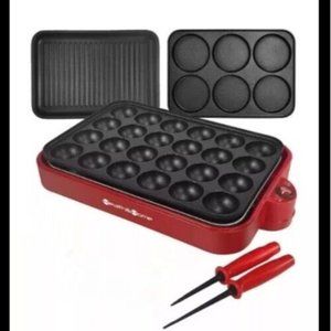 Health and Home Multifunction Nonstick Baking Maker with 3 Interchangeable NEW